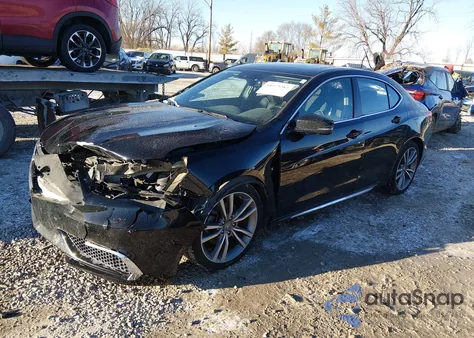 2020 Acura Tlx Tech Package from USA, damaged, VIN 19UUB2F41LA002017